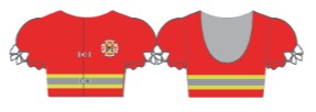 Fireman Puff Sleeve Crop Top