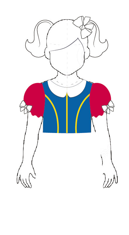 Fair Maiden Puff Sleeve Crop Top