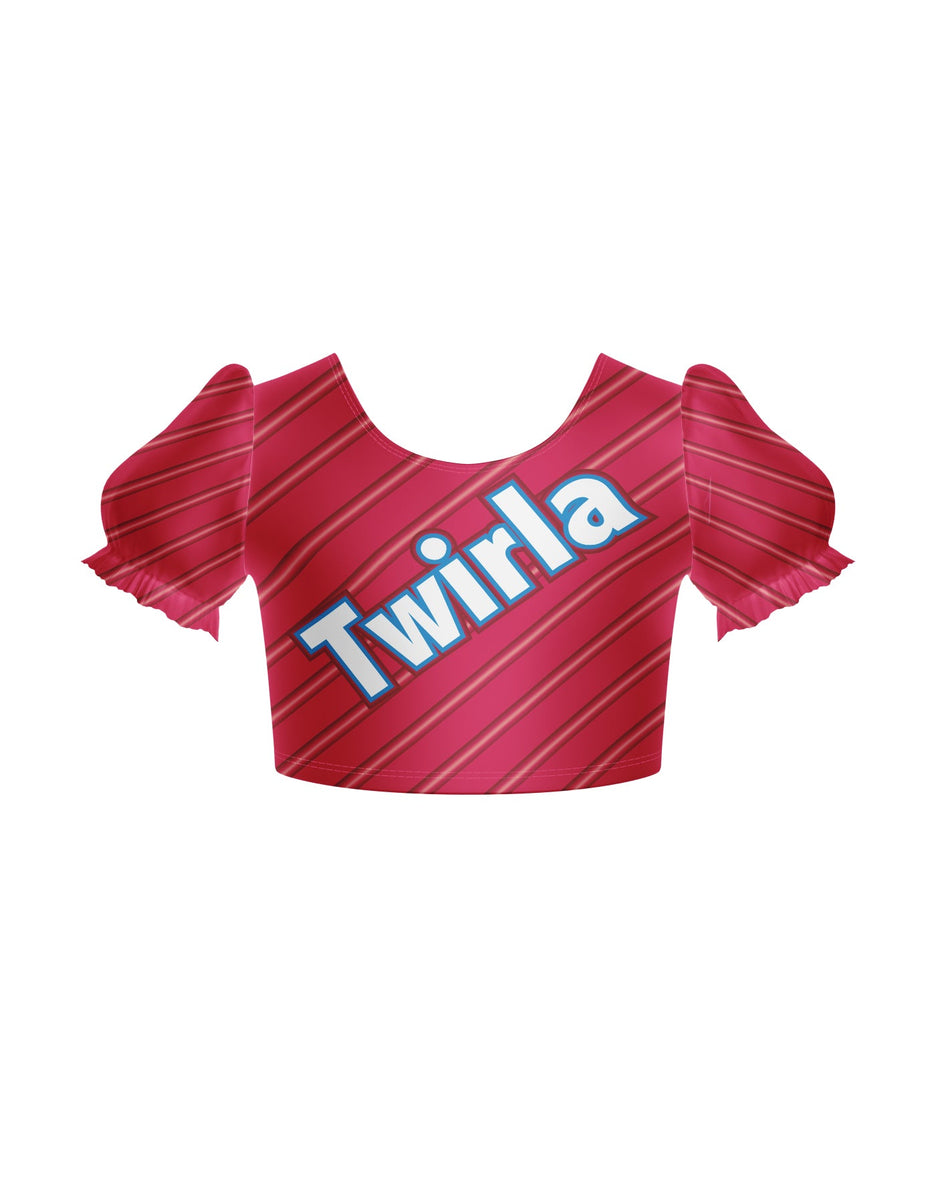 Twirla Puff Sleeve Crop Top – Hamilton's AUS