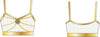 Huntress Golden Scoop Neck Cami Crop