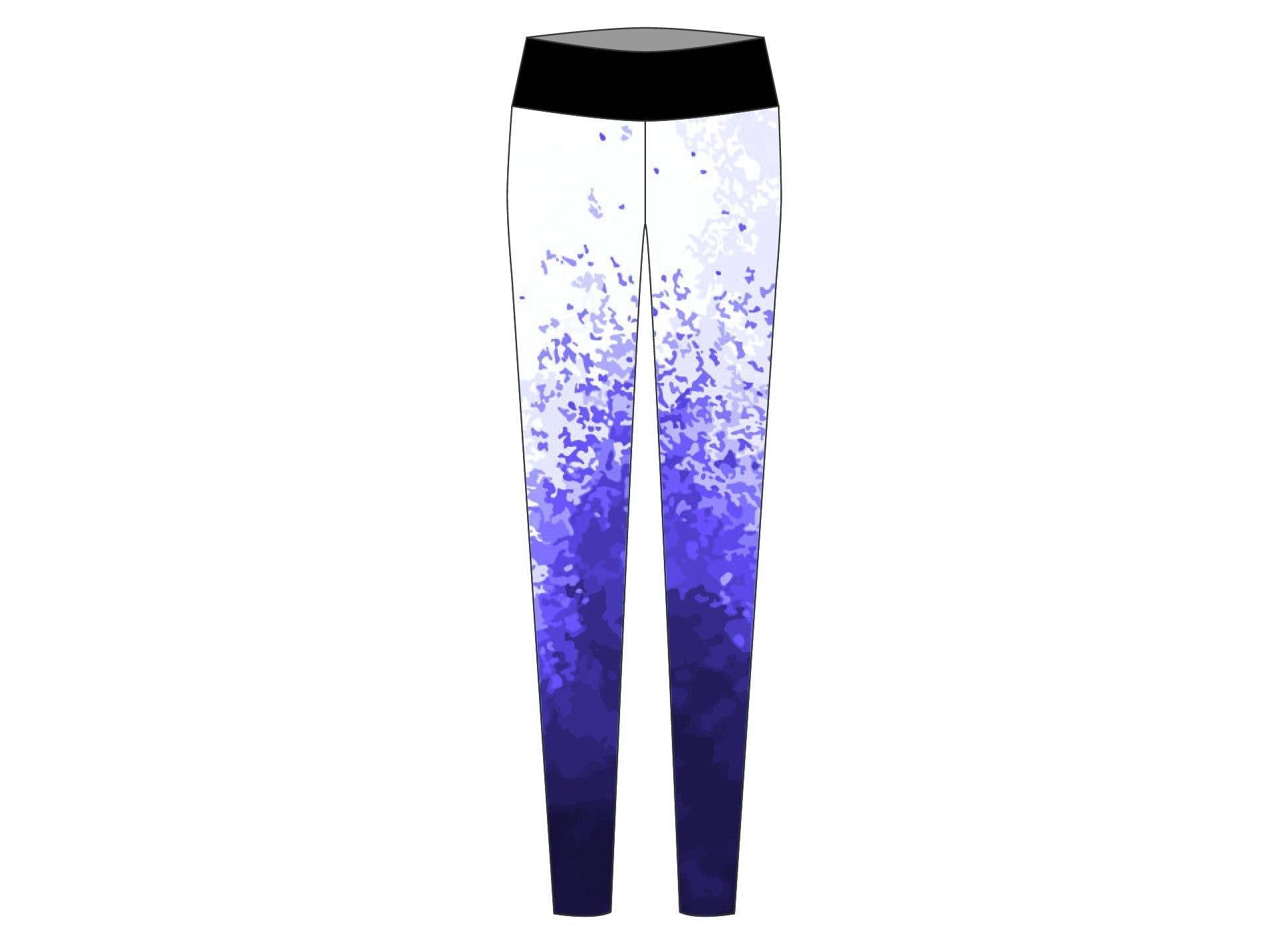 Watercolour Yoga Legging - Hamilton Theatrical