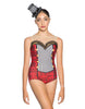 Cirque Mesh Sweetheart Leotard - Hamilton Theatrical