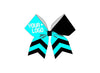 Chevron Cheer Bow - Hamilton Theatrical