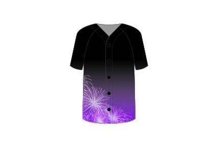 Fireworks Baseball Jersey - Hamilton Theatrical