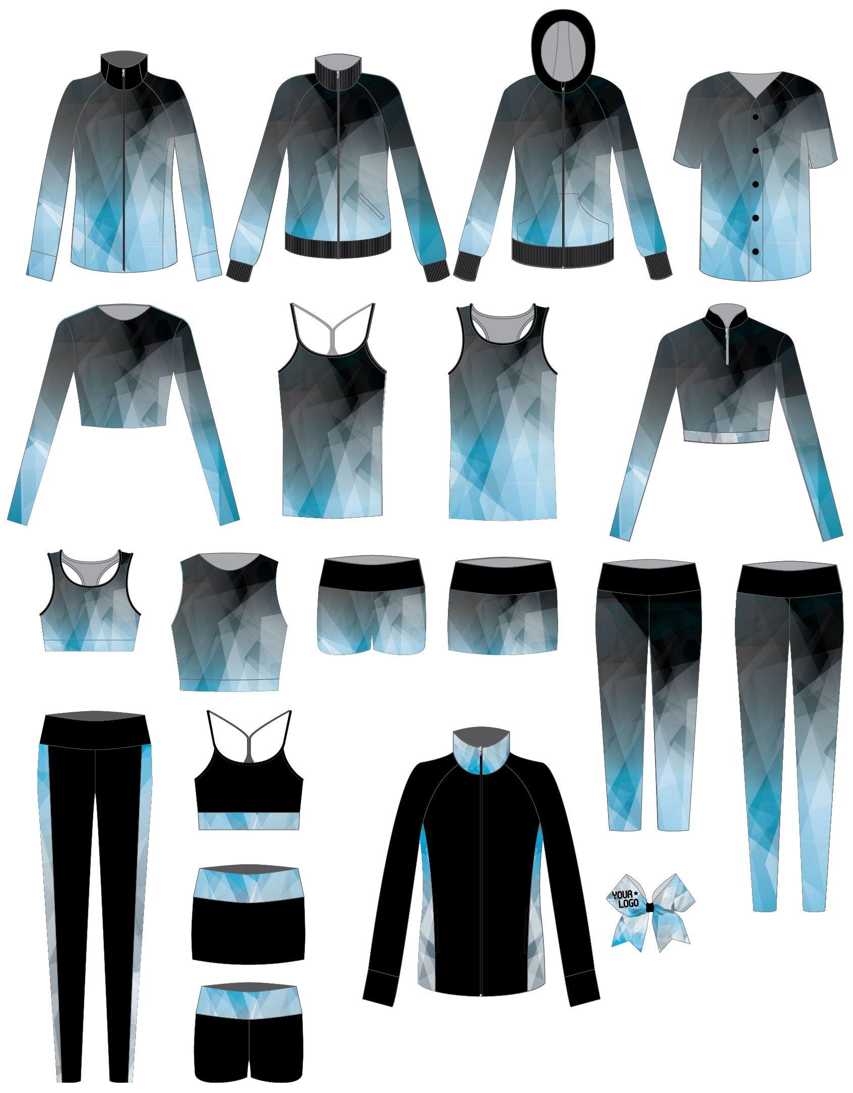 Iced Panel Skate Legging - Hamilton Theatrical