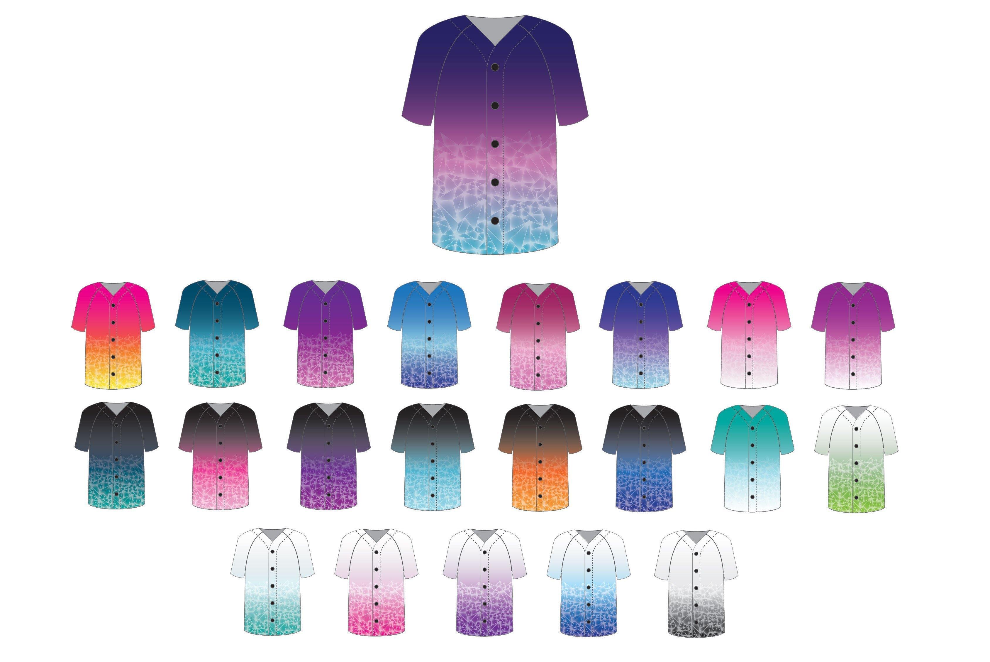 Prismatic Baseball Jersey - Hamilton Theatrical