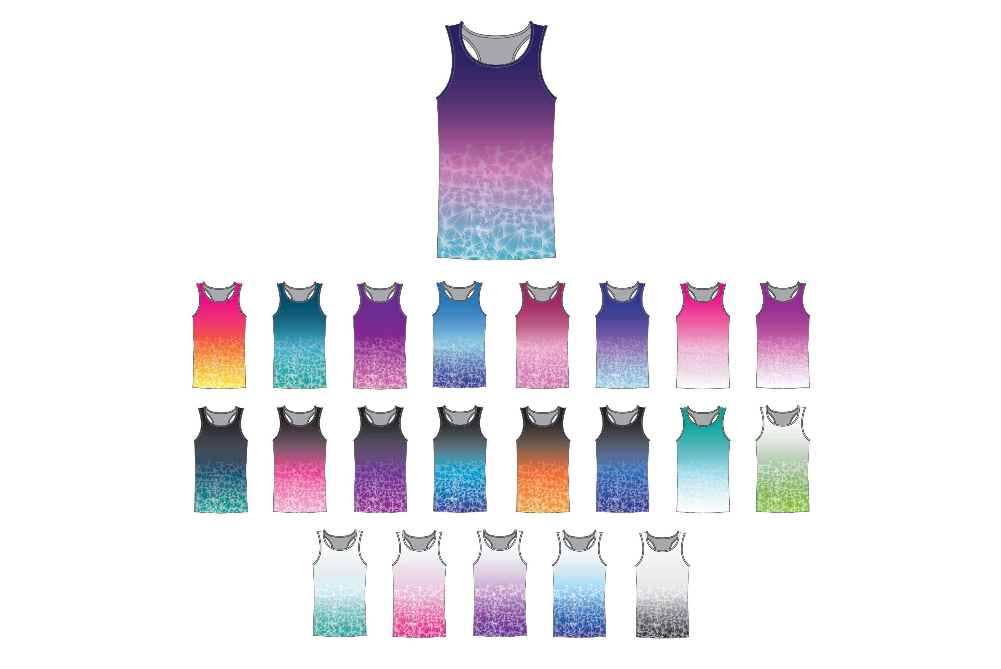 Prismatic Racer Strap Tank - Hamilton Theatrical