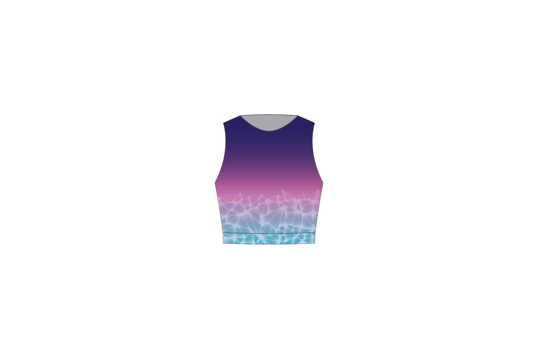 Prismatic Sleeveless Crop - Hamilton Theatrical