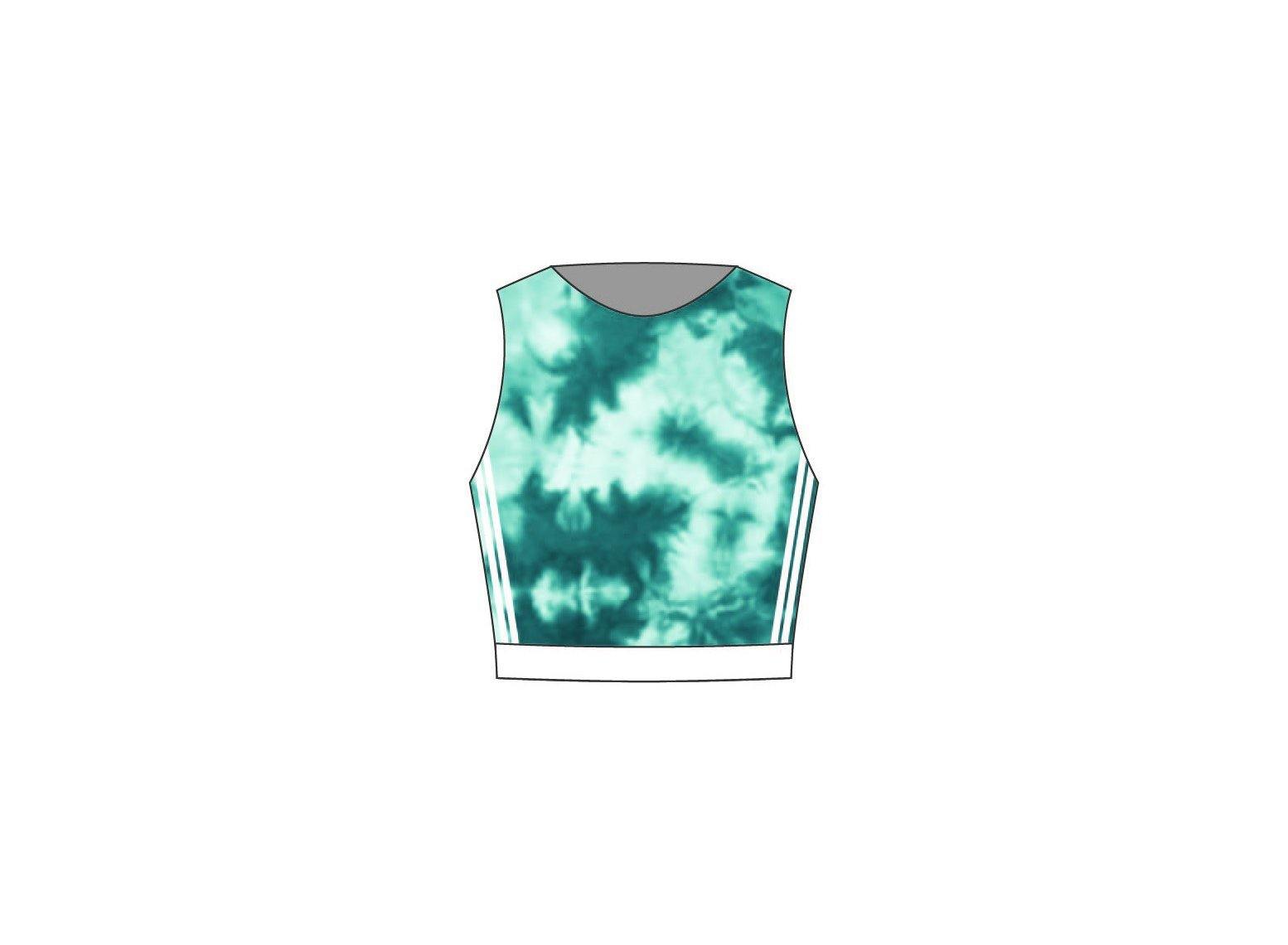 Tie Dye Sleeveless Crop - Hamilton Theatrical