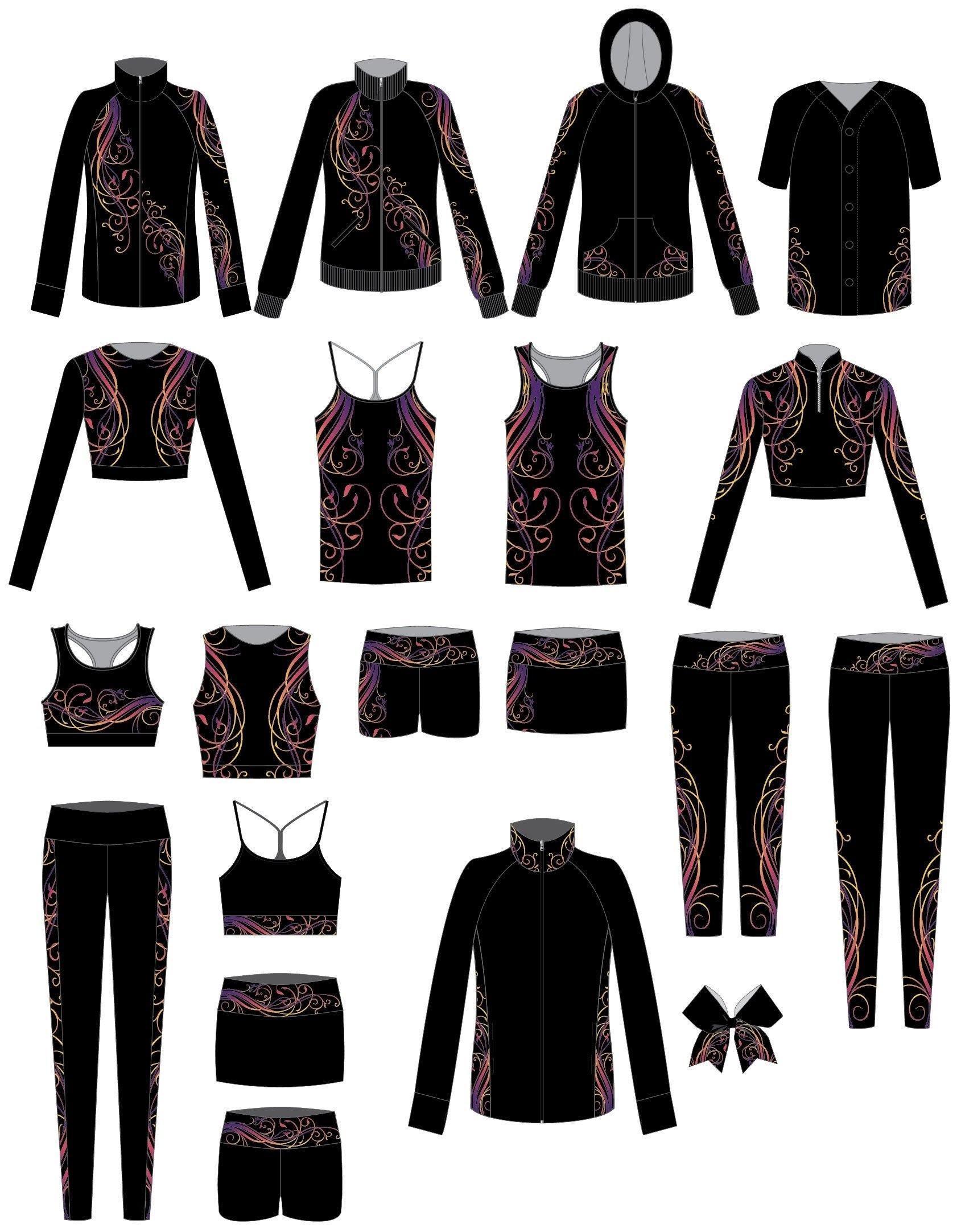 Fancy Popcolour Yoga Jacket - Hamilton Theatrical