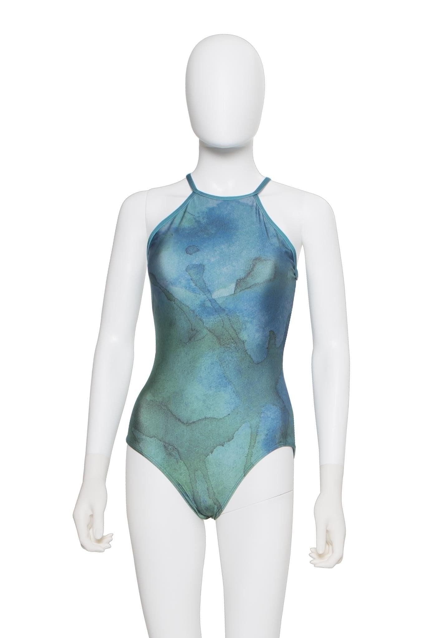 Watercolours Halter Leotard - Hamilton Theatrical