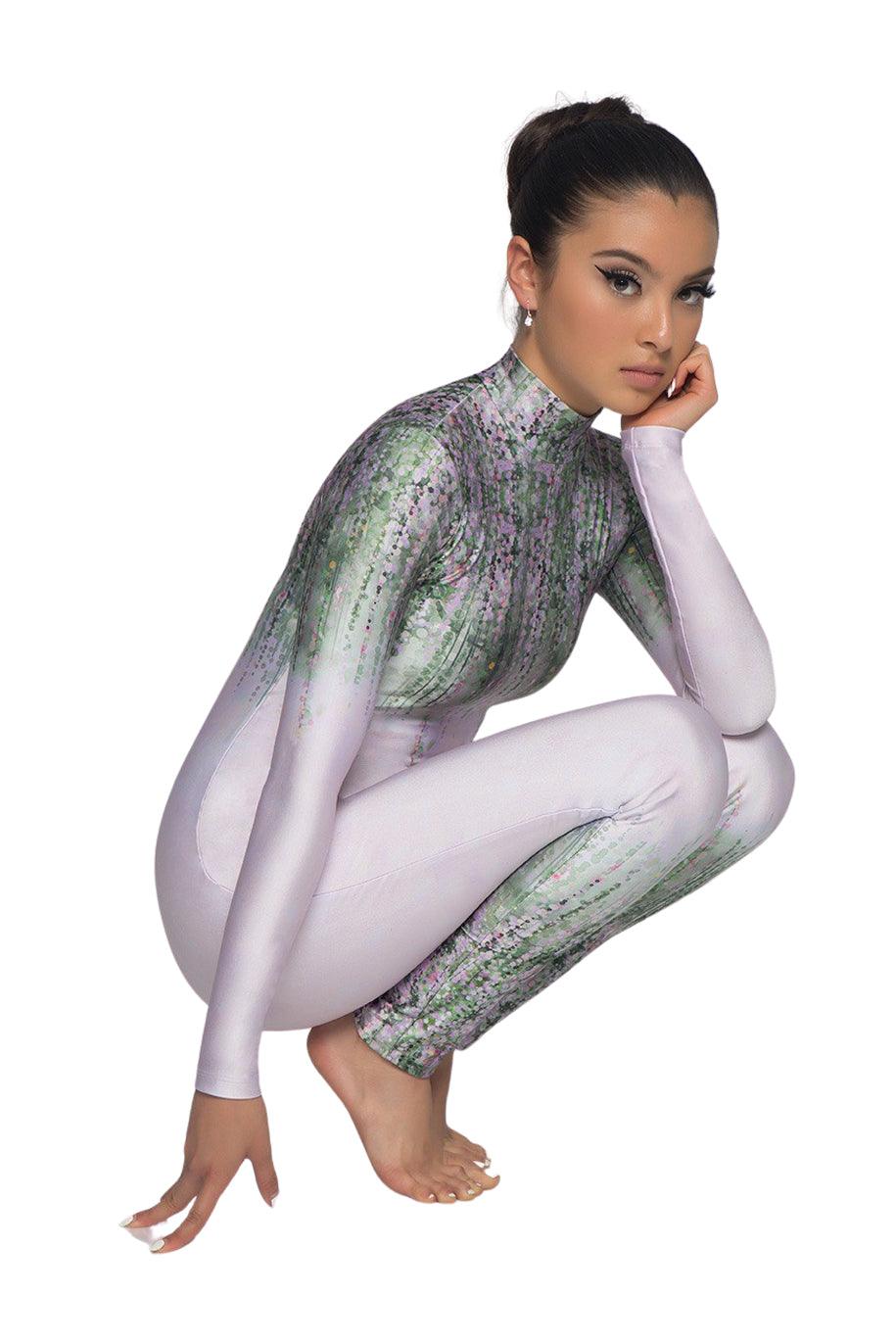 Wisteria Long Sleeve Unitard - Hamilton Theatrical