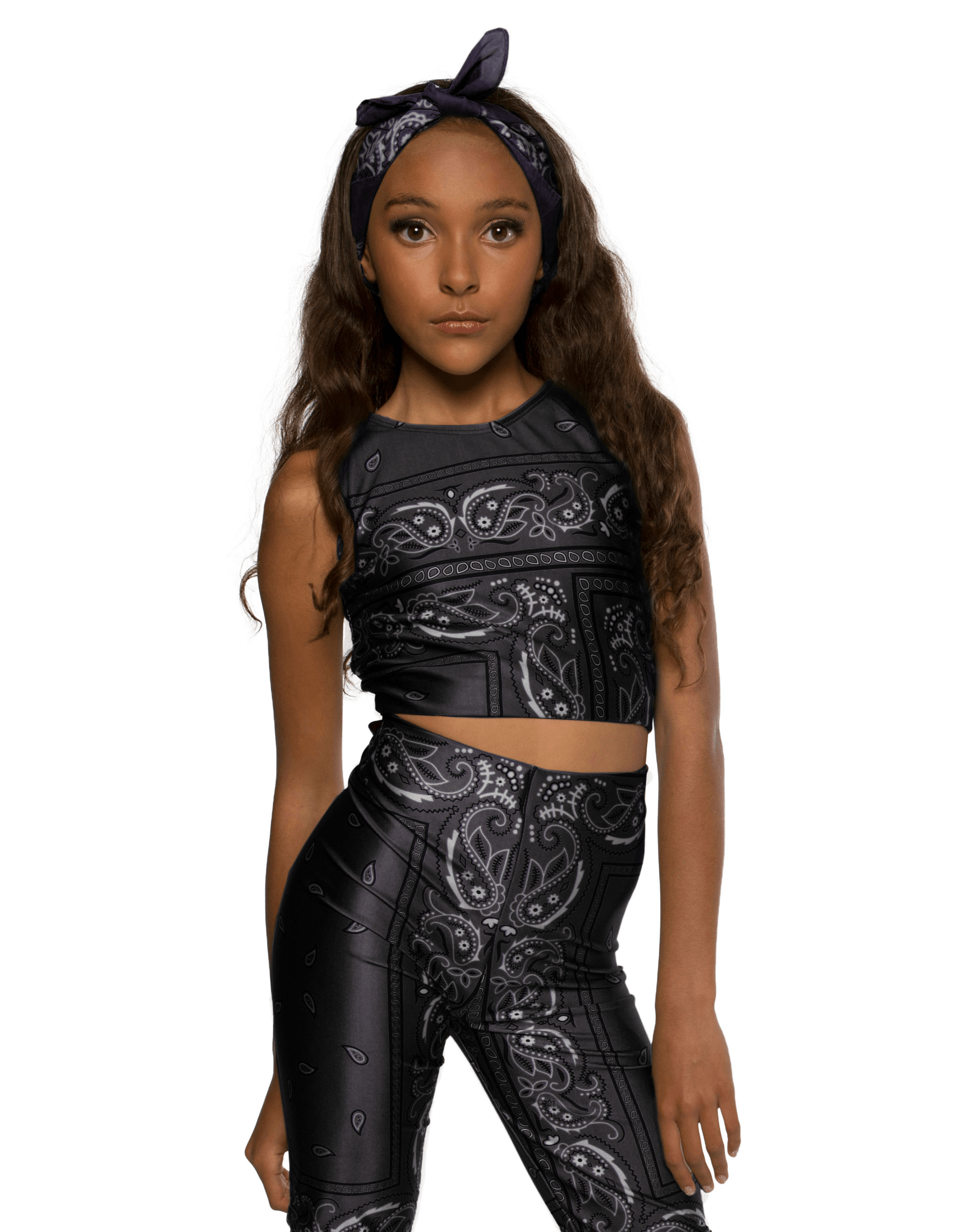 Bandana Sleeveless Crop Top - Hamilton Theatrical