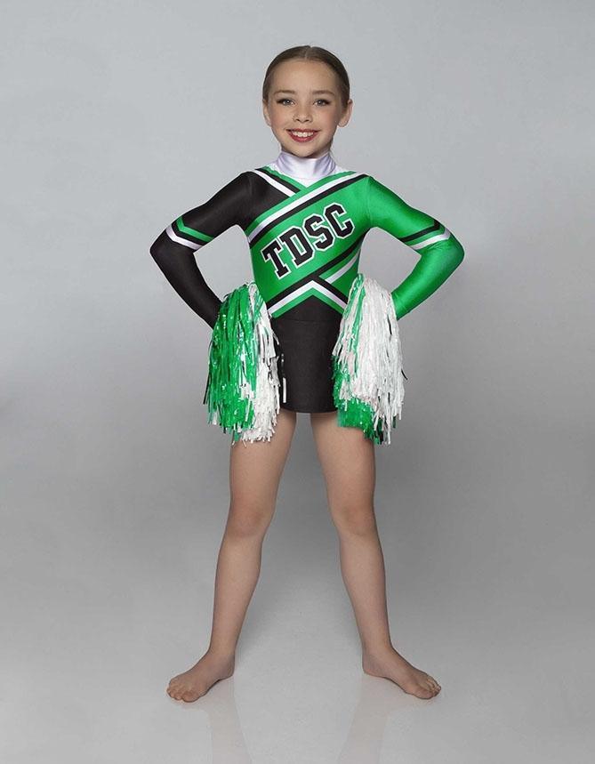 Cheer Leader LS Leotard - Hamilton Theatrical