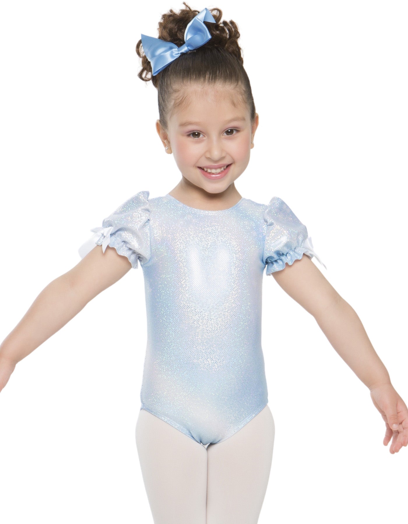 Cloud Ballet Raylight Puff Sleeve Leotard