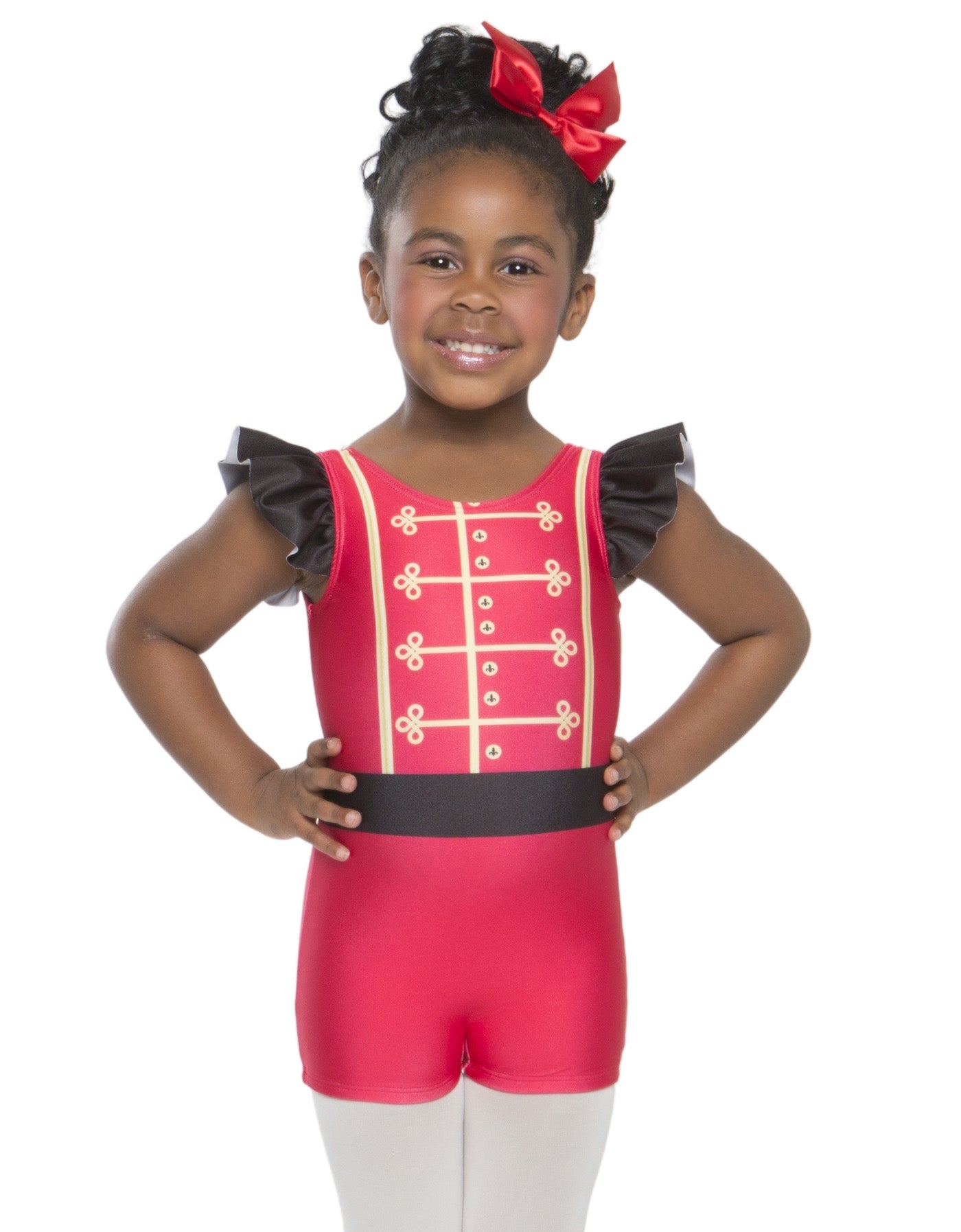 Ready Set Dance Circus Ringmaster Tank Gather Sleeve Biketard