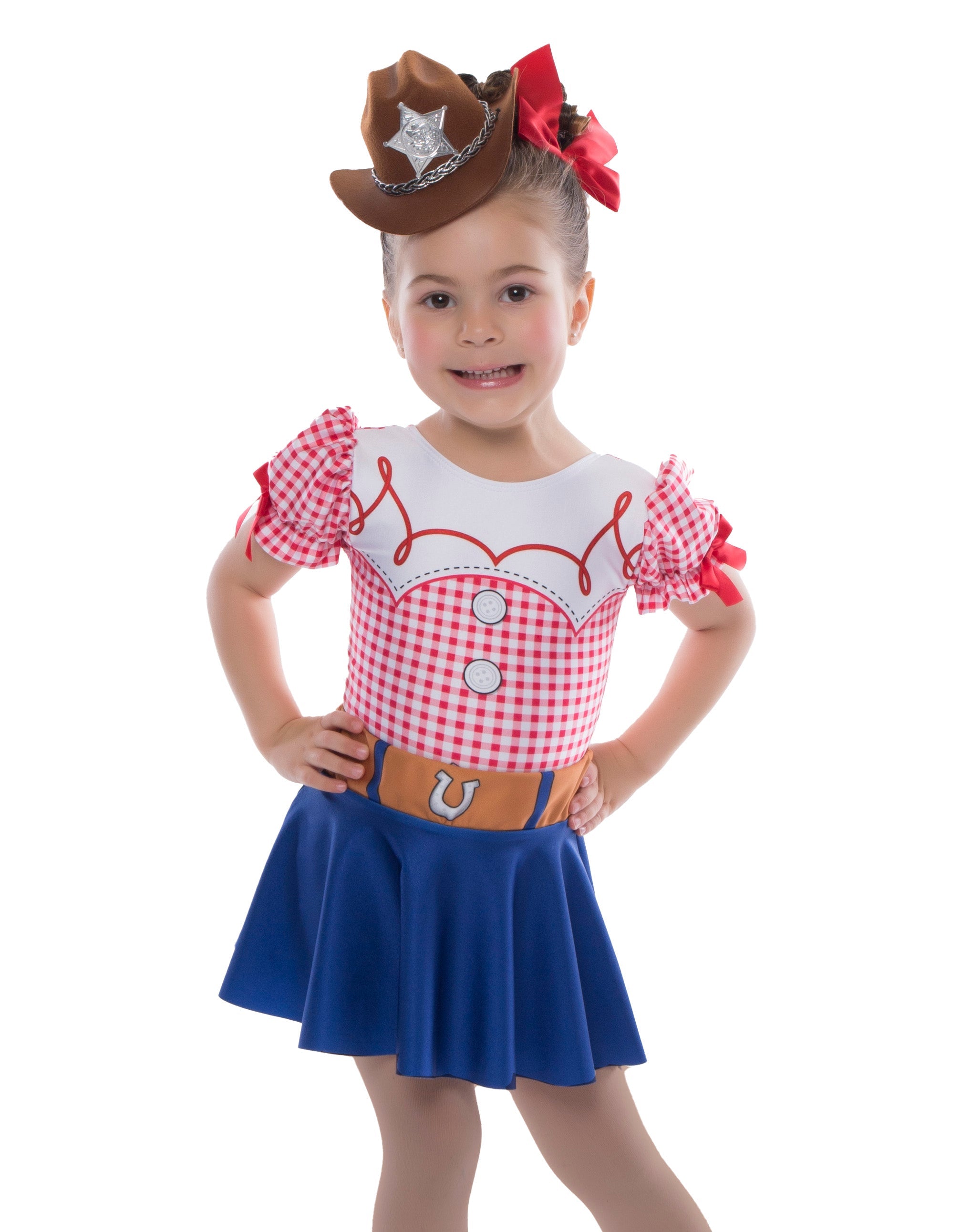 Barnyard Ballet Cowgirl Top Skirt