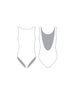 Custom Inked Lycra Tank Leotard - Hamilton Theatrical