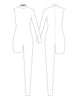Custom Inked Lycra Half Biketard Half Unitard - Hamilton Theatrical