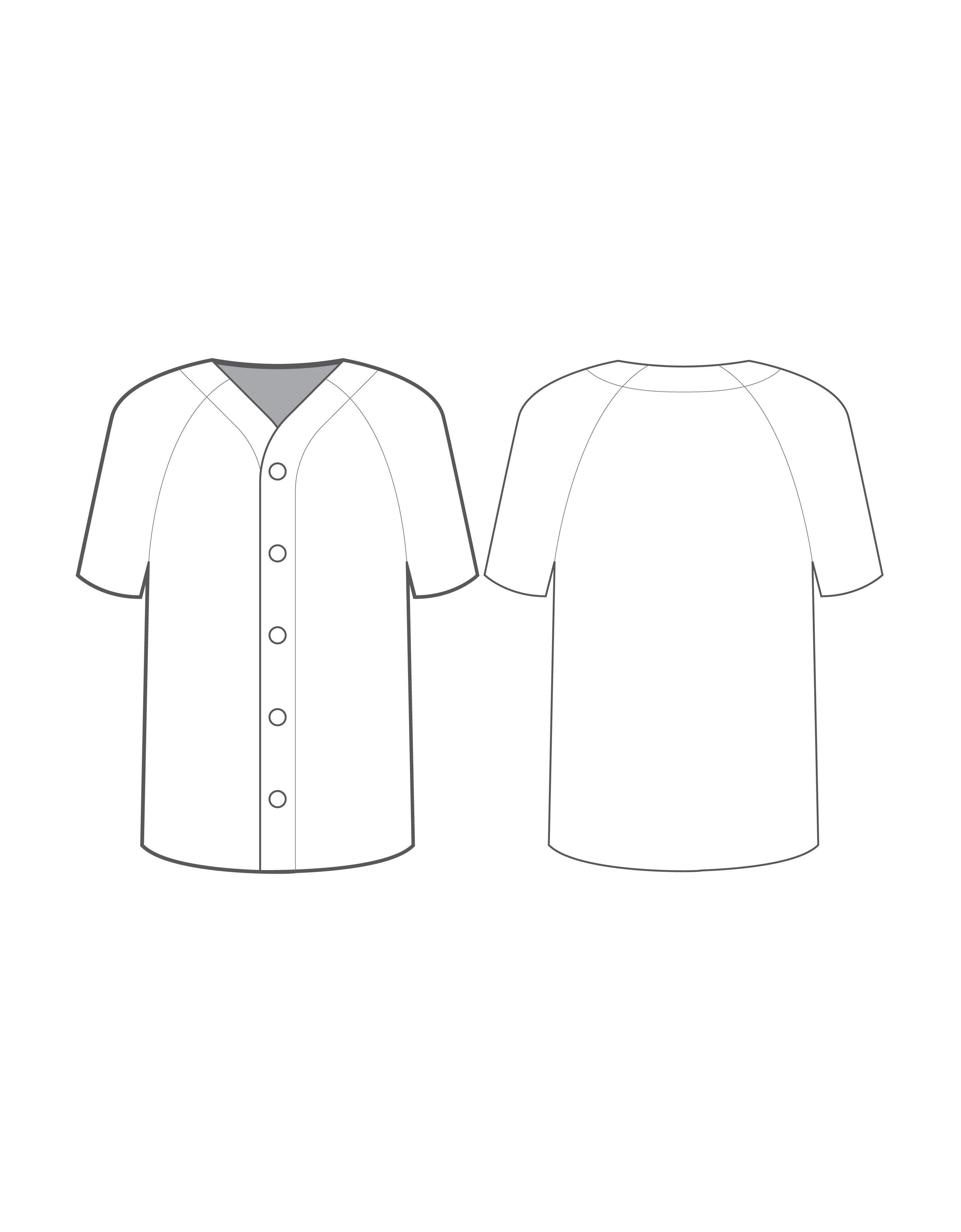 Custom Inked Baseball Jersey - Hamilton Theatrical