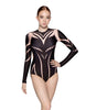 Evil LS Triangle Back Leotard - Hamilton Theatrical