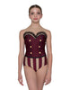 Carnival Mesh Sweetheart Leotard - Hamilton Theatrical