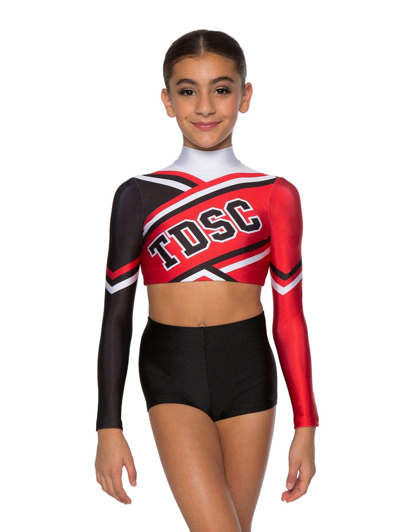 Cheer Leader LS Crop Top - Hamilton Theatrical