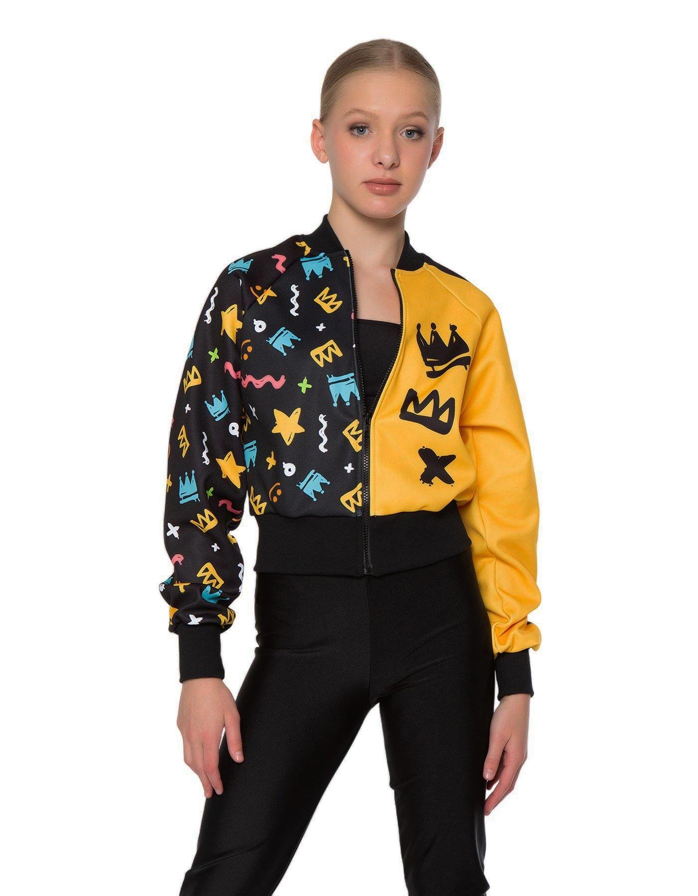 2 Tone Cropped Jockey Jacket - Hamilton Theatrical