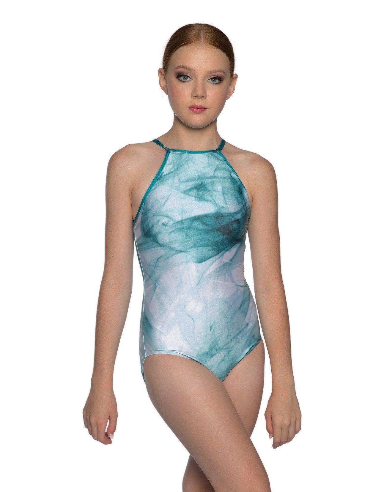 Vapour Halter Leotard - Hamilton Theatrical