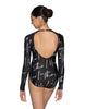 She/Her He/Him LS Open Back Leotard - Hamilton Theatrical