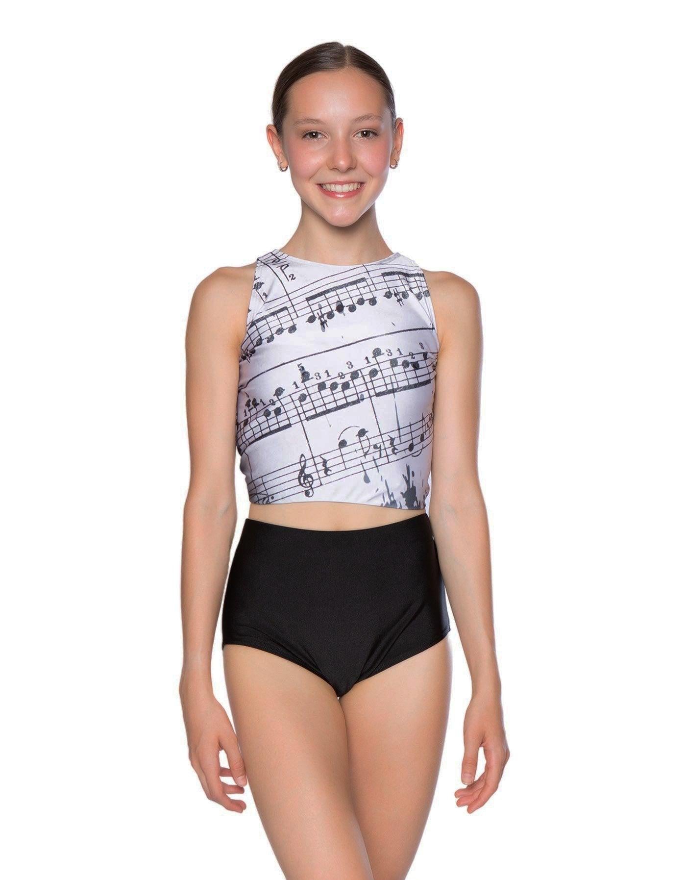 Music Crop Top - Hamilton Theatrical