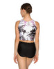 Brush Stroke Sleeveless Crop Top - Hamilton Theatrical