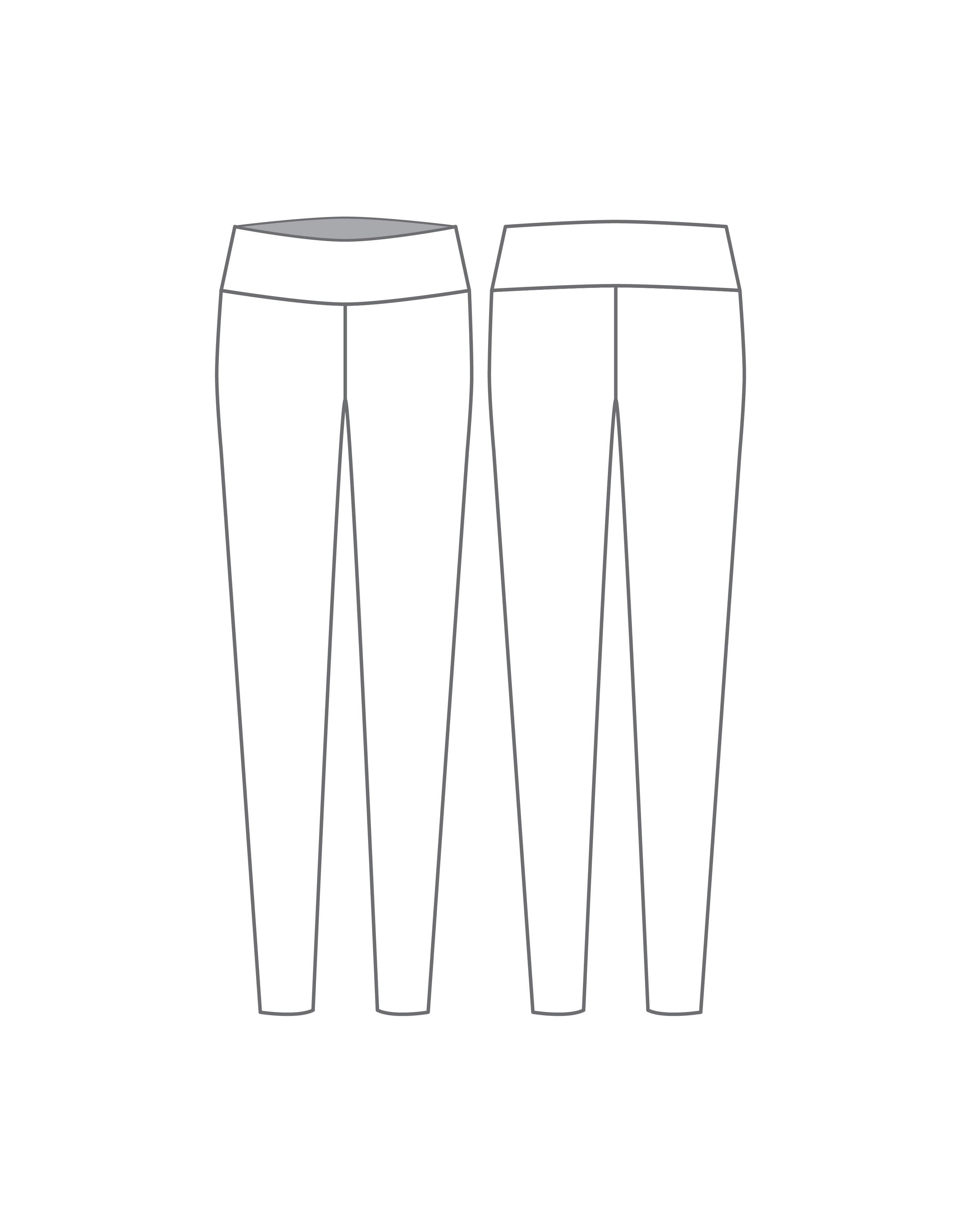 Crosshatch Yoga Legging - Hamilton Theatrical