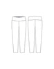 White Marble Capri Pants - Hamilton Theatrical