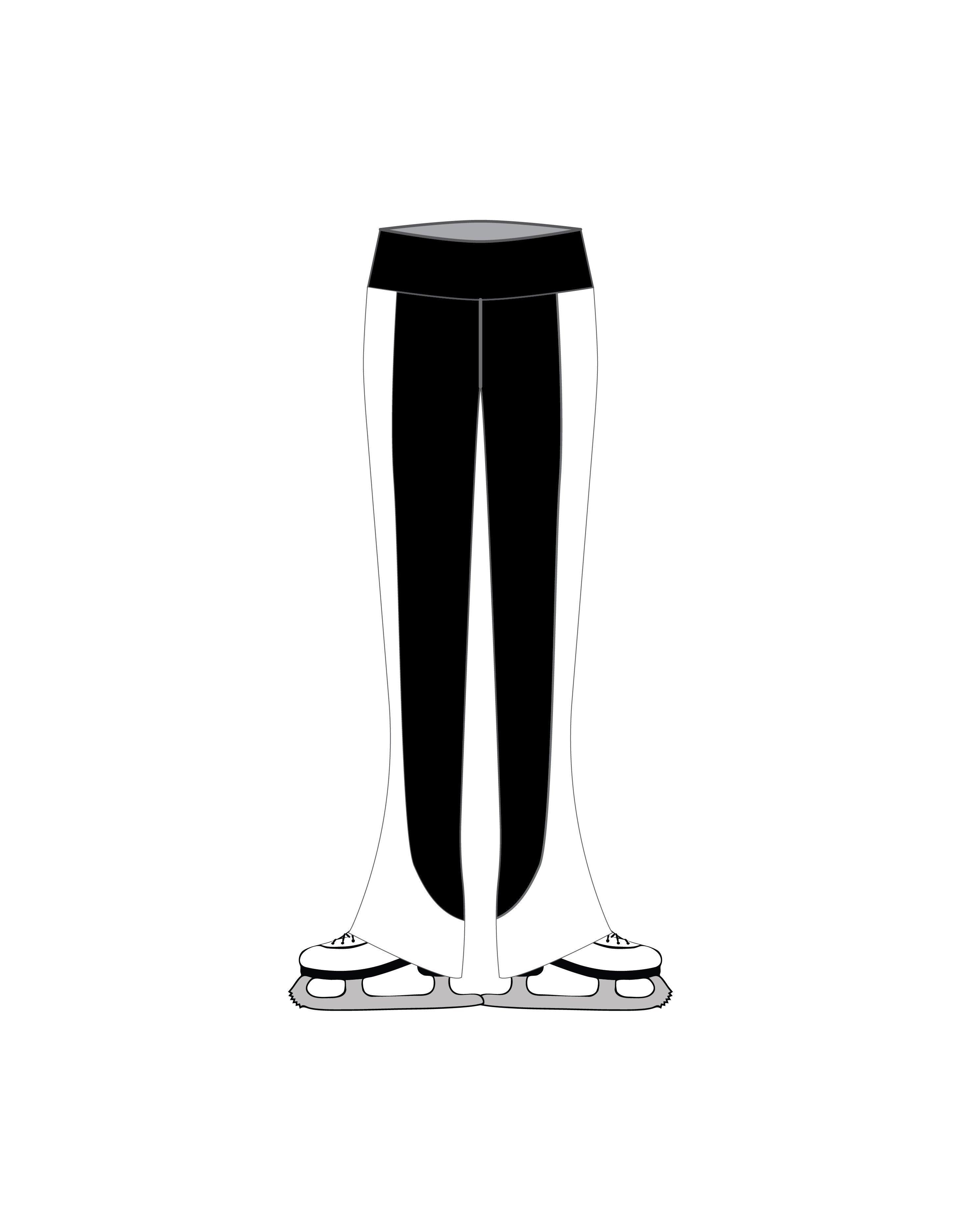 Iced Panel Skate Legging - Hamilton Theatrical