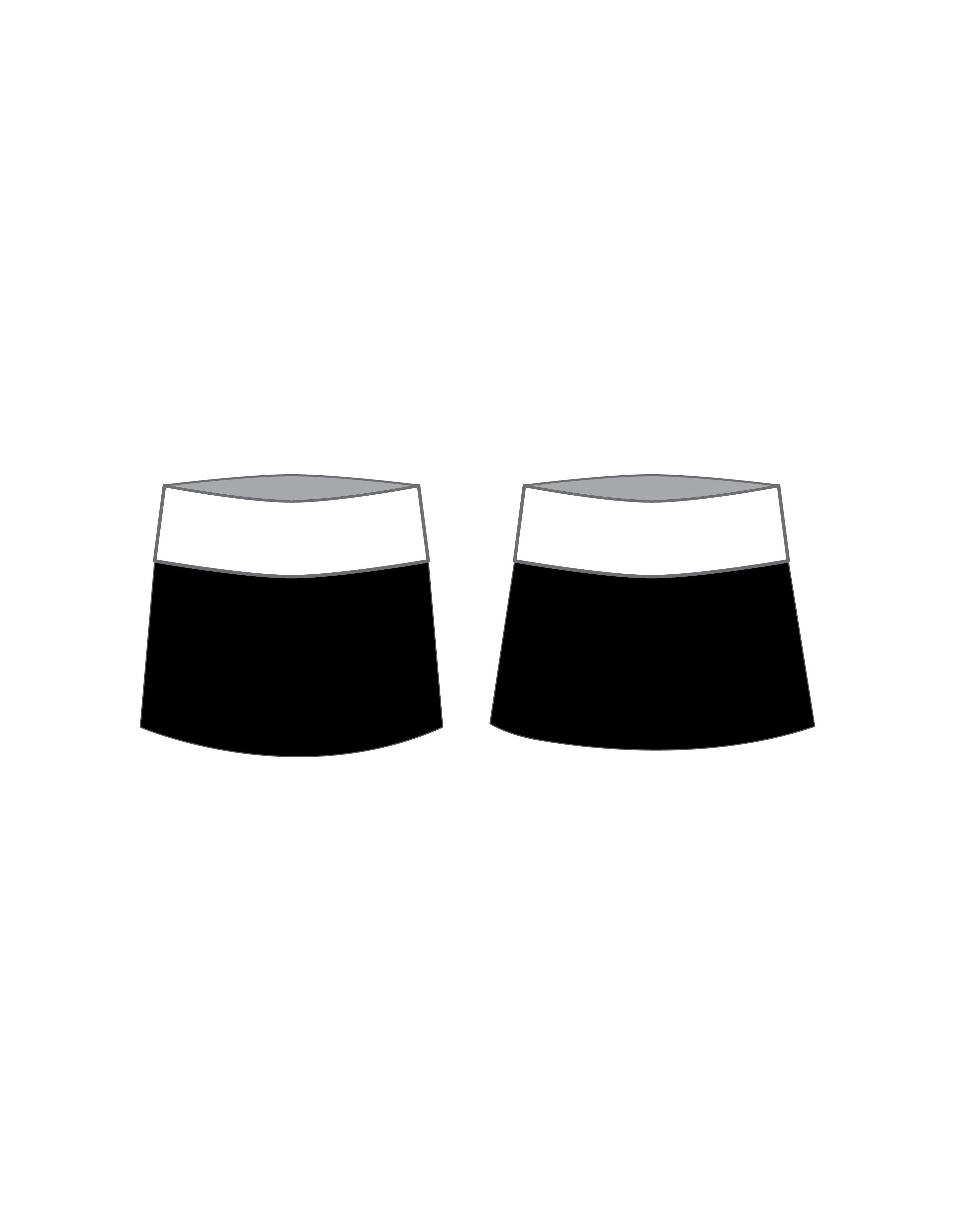 National Popcolour Cheer Skort - Hamilton Theatrical