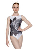 Digital Rose Tank Leotard - Hamilton Theatrical