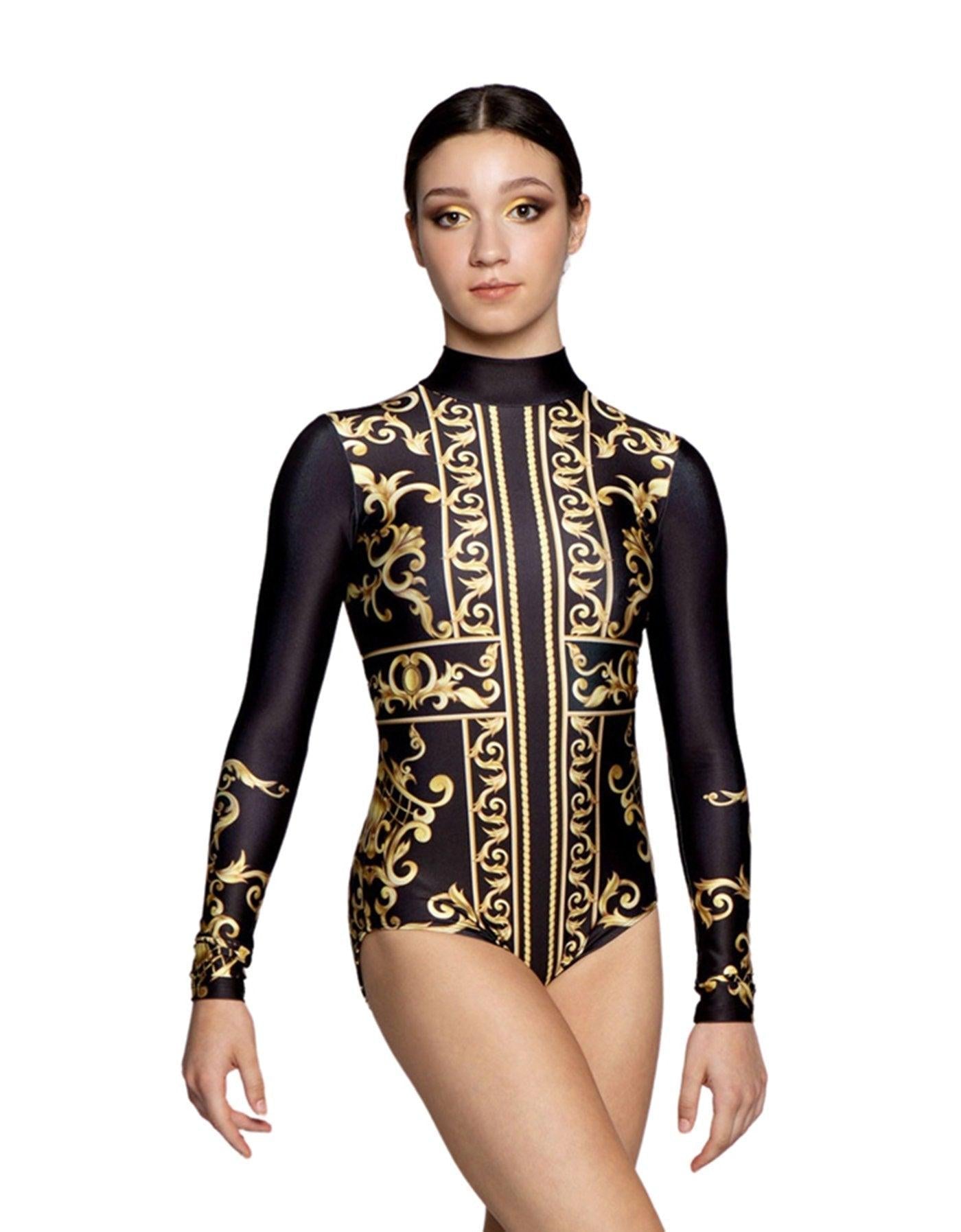 Euro LS Tneck leotard - Hamilton Theatrical