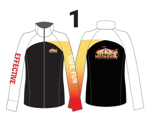 Little Monkeys Rising Star Yoga Jacket