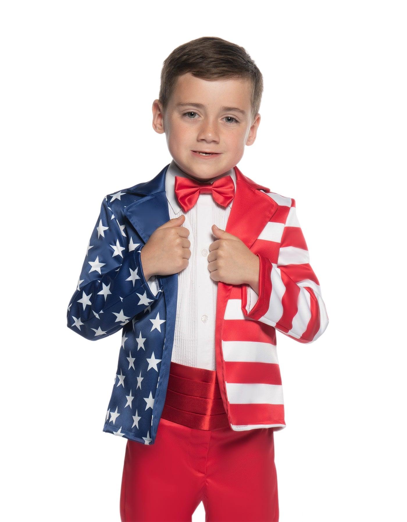 Stars and Stripes Boys Blazer - Hamilton Theatrical