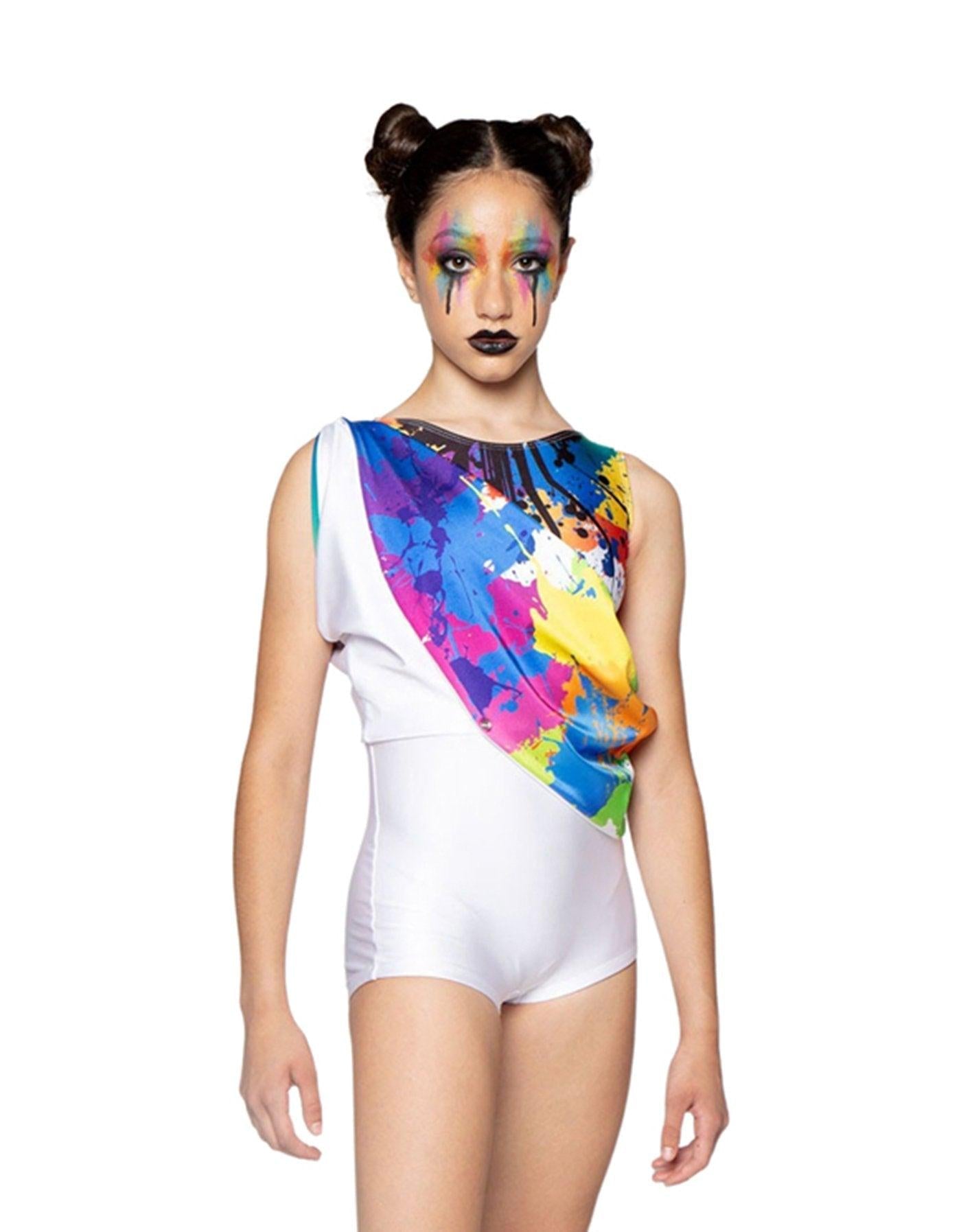 Paint Splatter Convertible Tank dress - Hamilton Theatrical