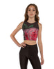 Pixelated Sleeveless Crop Top - Hamilton Theatrical