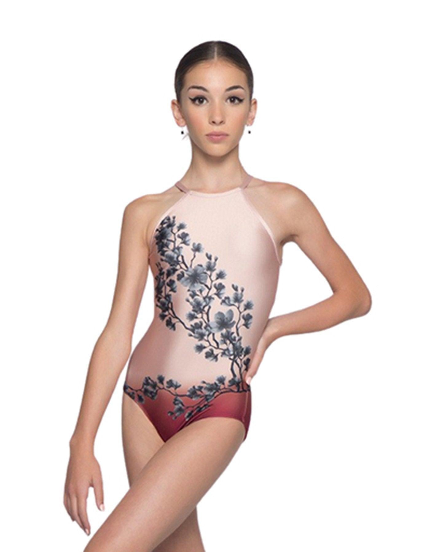 Secret Garden Halter Leotard - Hamilton Theatrical