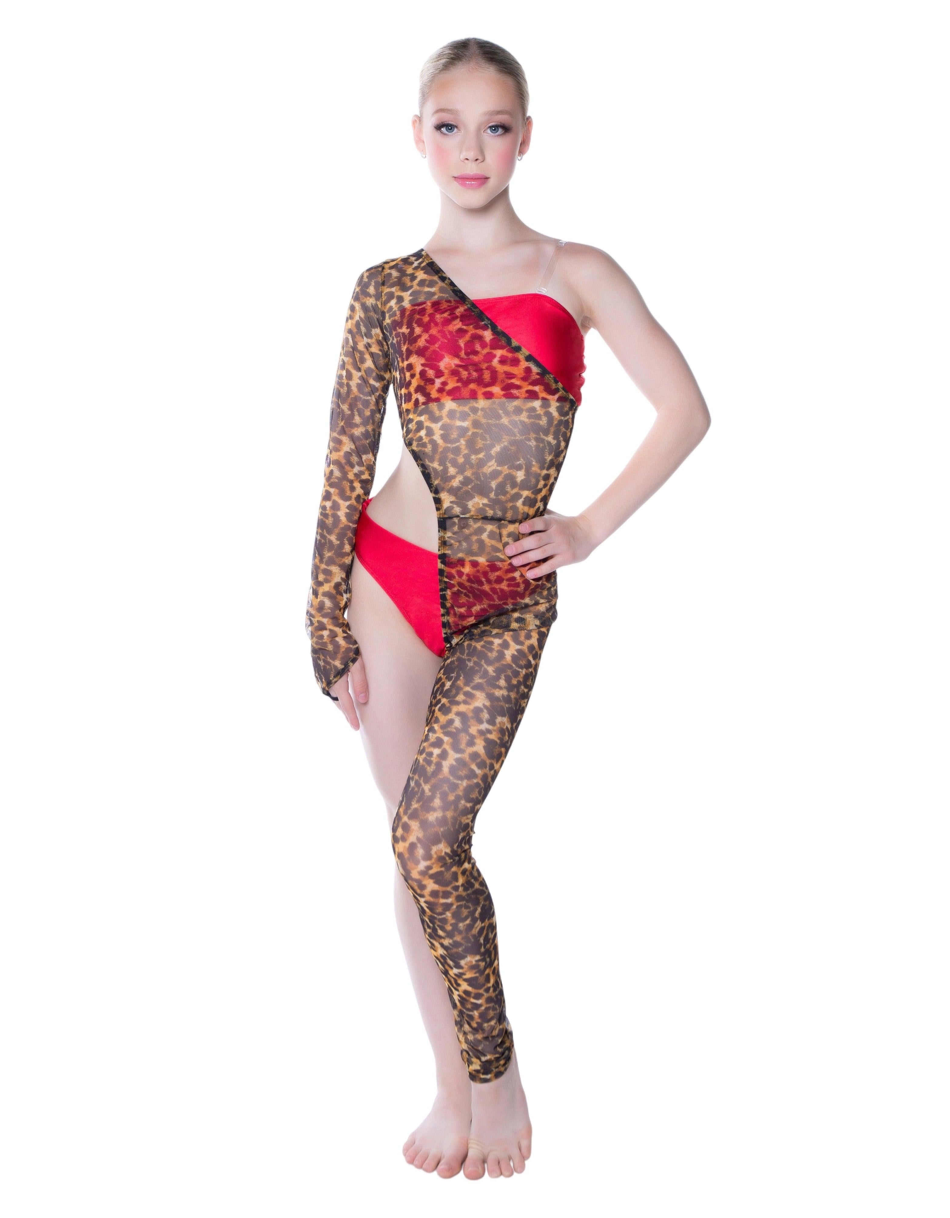 Jungle Cat Mesh Unitard - Hamilton Theatrical