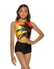 Tropical Sleeveless Crop Top - Hamilton Theatrical