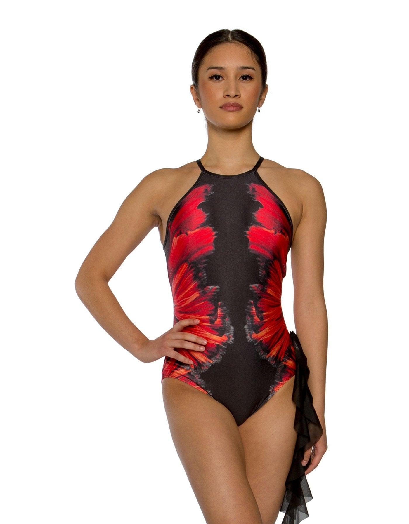 Vibrant Halter Leotard - Hamilton Theatrical